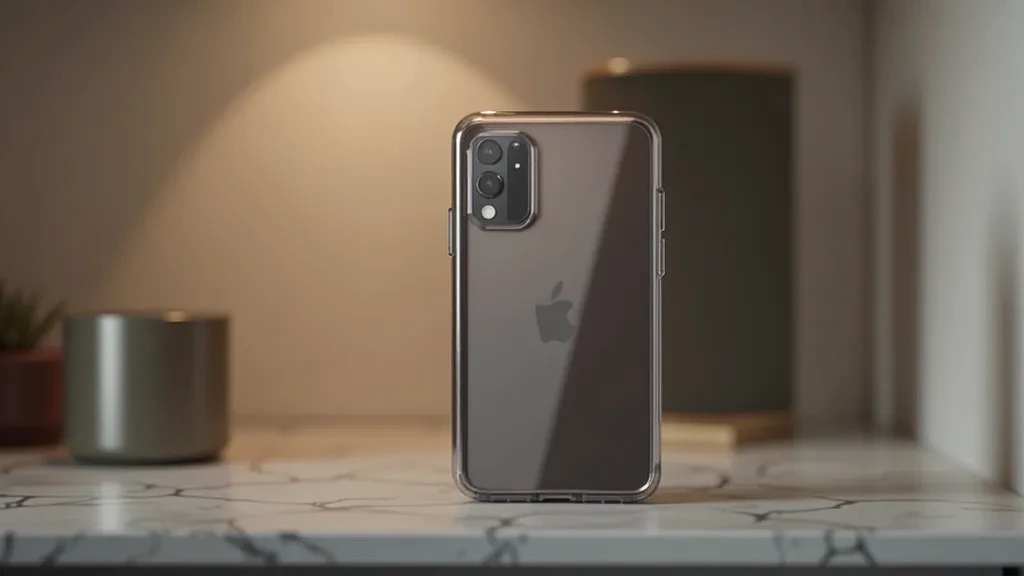Hybrid Clear Case in Smoke