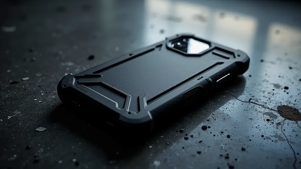 Rugged Tactical Case in Black